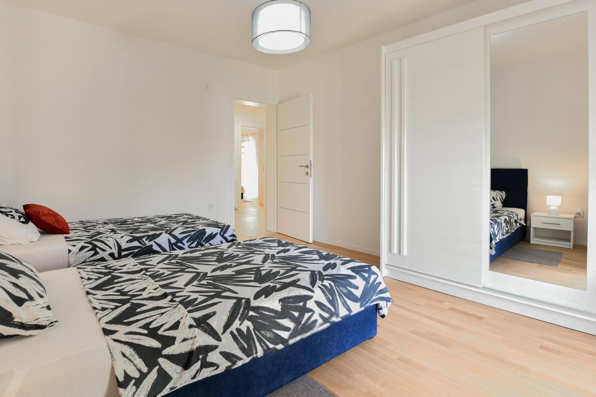 New Luxury 3 Bedroom 4 Air Conditioners Zadar Eksteriør billede